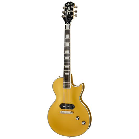 Epiphone Jared James Nichols Gold Glory Les Paul Custom, Double Gold Vintage Aged Electric Guitar Epiphone