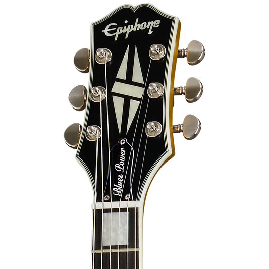 Epiphone Jared James Nichols Gold Glory Les Paul Custom, Double Gold Vintage Aged Electric Guitar Epiphone