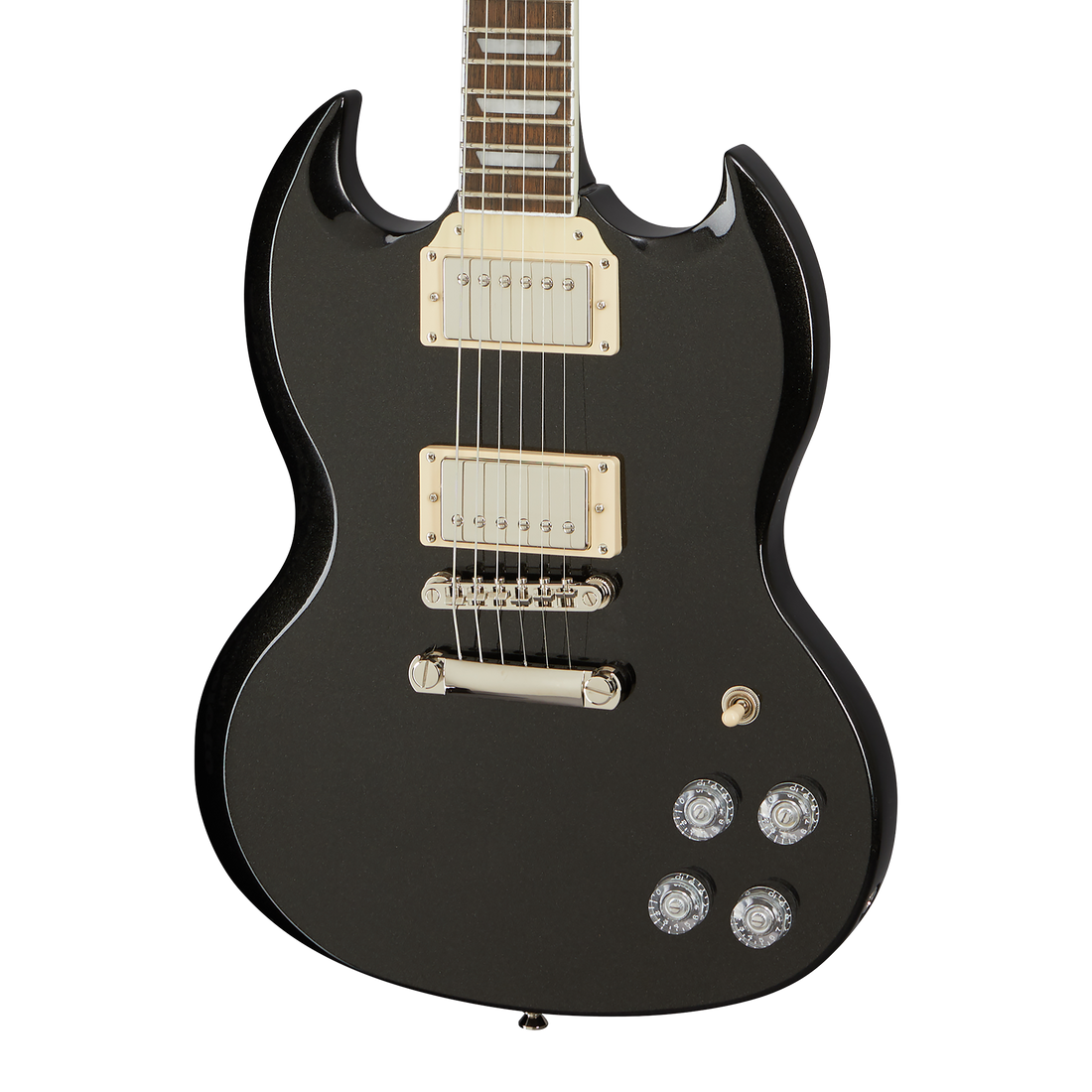 Epiphone SG Muse, Jet Black Metallic Electric Guitar Epiphone