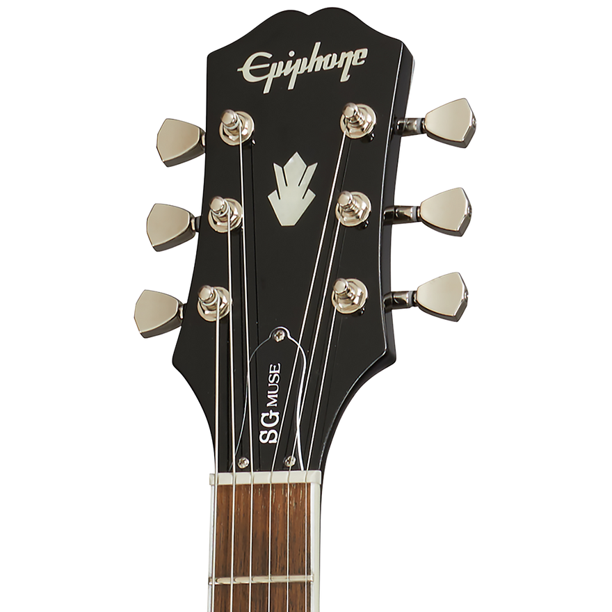 Epiphone SG Muse, Jet Black Metallic Electric Guitar Epiphone