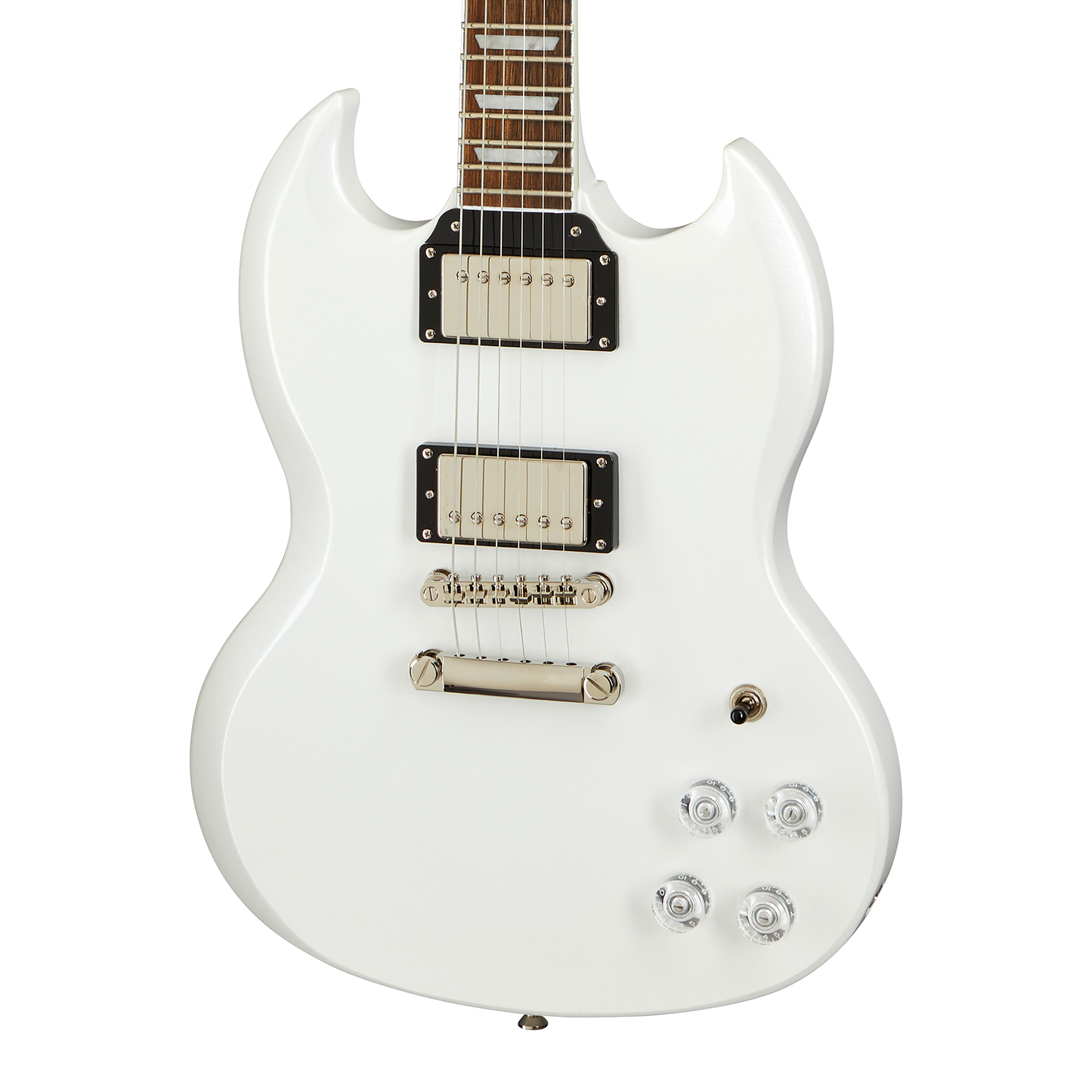 Epiphone SG Muse, Pearl White Metallic Electric Guitar Epiphone