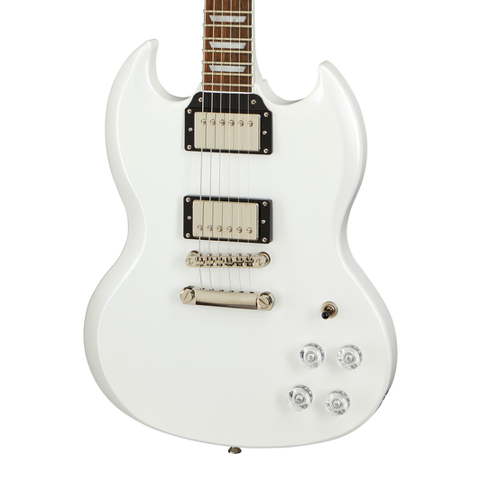 Epiphone SG Muse, Pearl White Metallic Electric Guitar Epiphone
