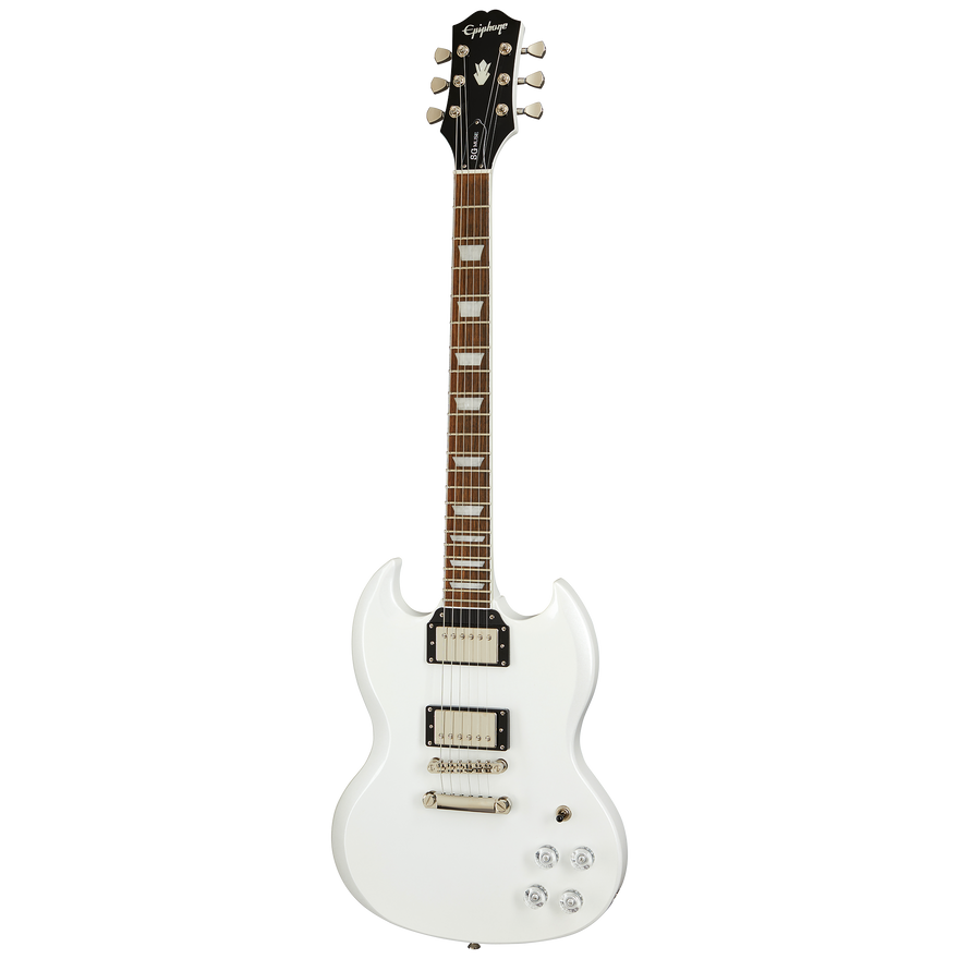 Epiphone SG Muse, Pearl White Metallic Electric Guitar Epiphone