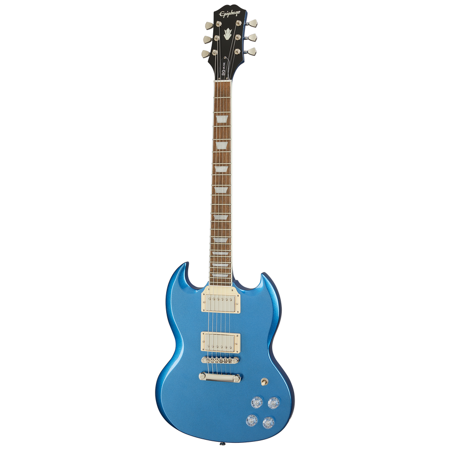 Epiphone SG Muse, Radio Blue Metallic Electric Guitar Epiphone