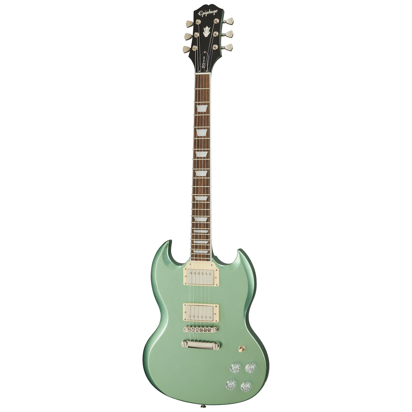 Epiphone SG Muse, Wanderlust Green Metallic, Wanderlust Metallic Green Electric Guitar Epiphone
