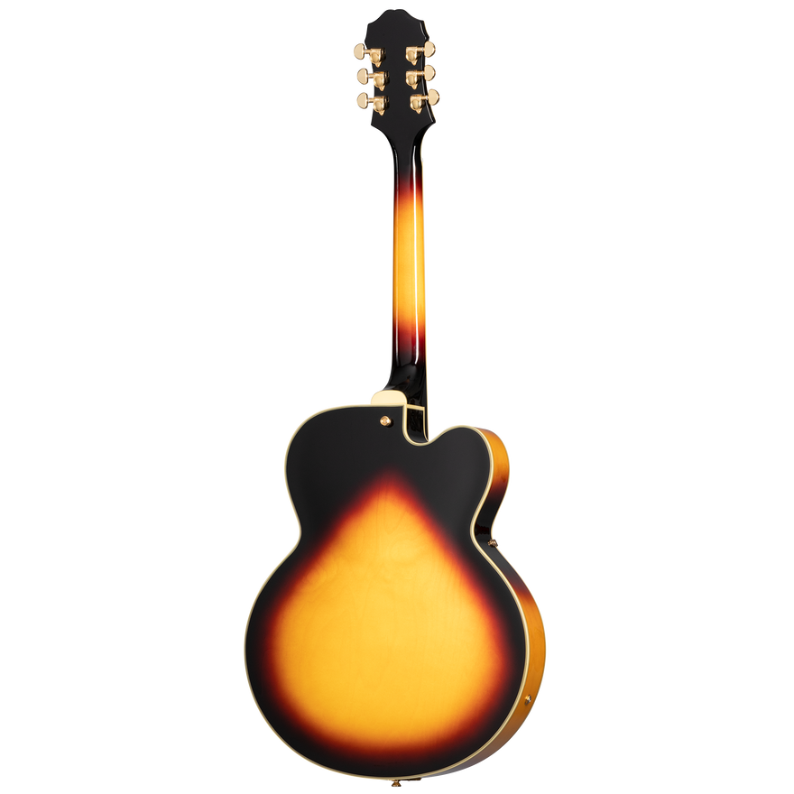 Epiphone Broadway, Left-Handed, Vintage Sunburst Electric Guitar Epiphone