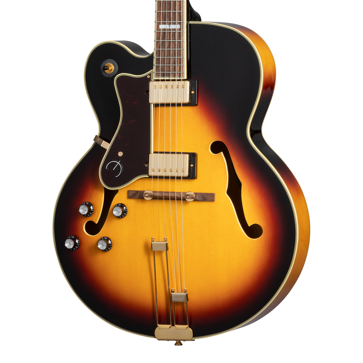 Epiphone Broadway with Rosewood Fretboard, Left-Handed, Vintage Sunburst Electric Guitar Epiphone