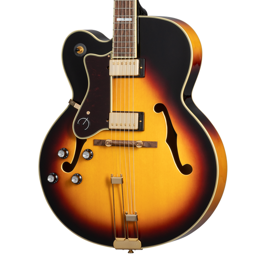 Epiphone Broadway with Rosewood Fretboard, Left-Handed, Vintage Sunburst Electric Guitar Epiphone