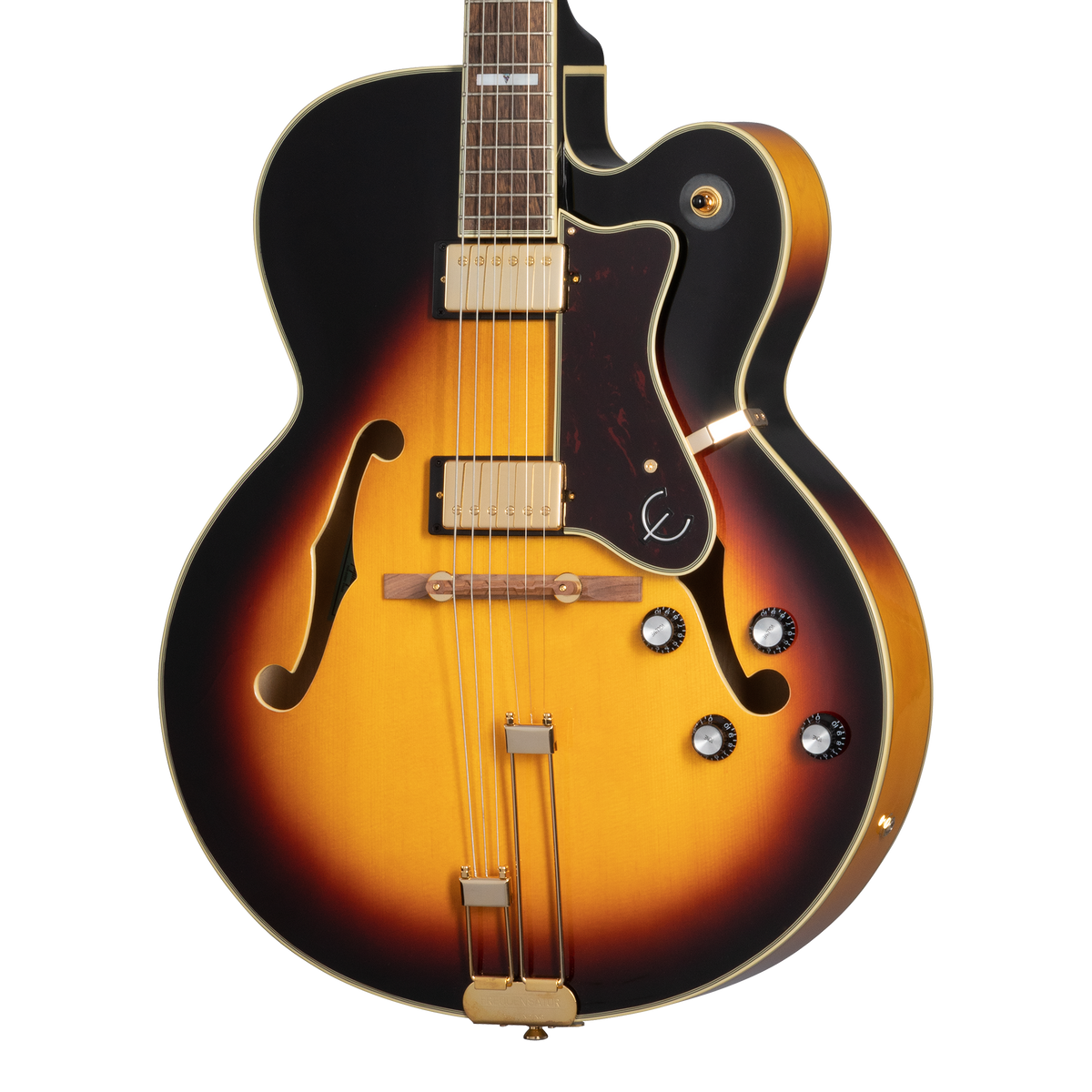 Epiphone Broadway with Rosewood Fretboard, Vintage Sunburst Electric Guitar Epiphone