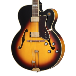 Epiphone Broadway with Rosewood Fretboard, Vintage Sunburst Electric Guitar Epiphone