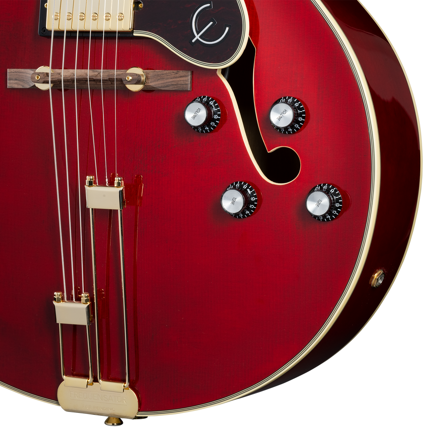 Epiphone Broadway, Wine Red Electric Guitar Epiphone