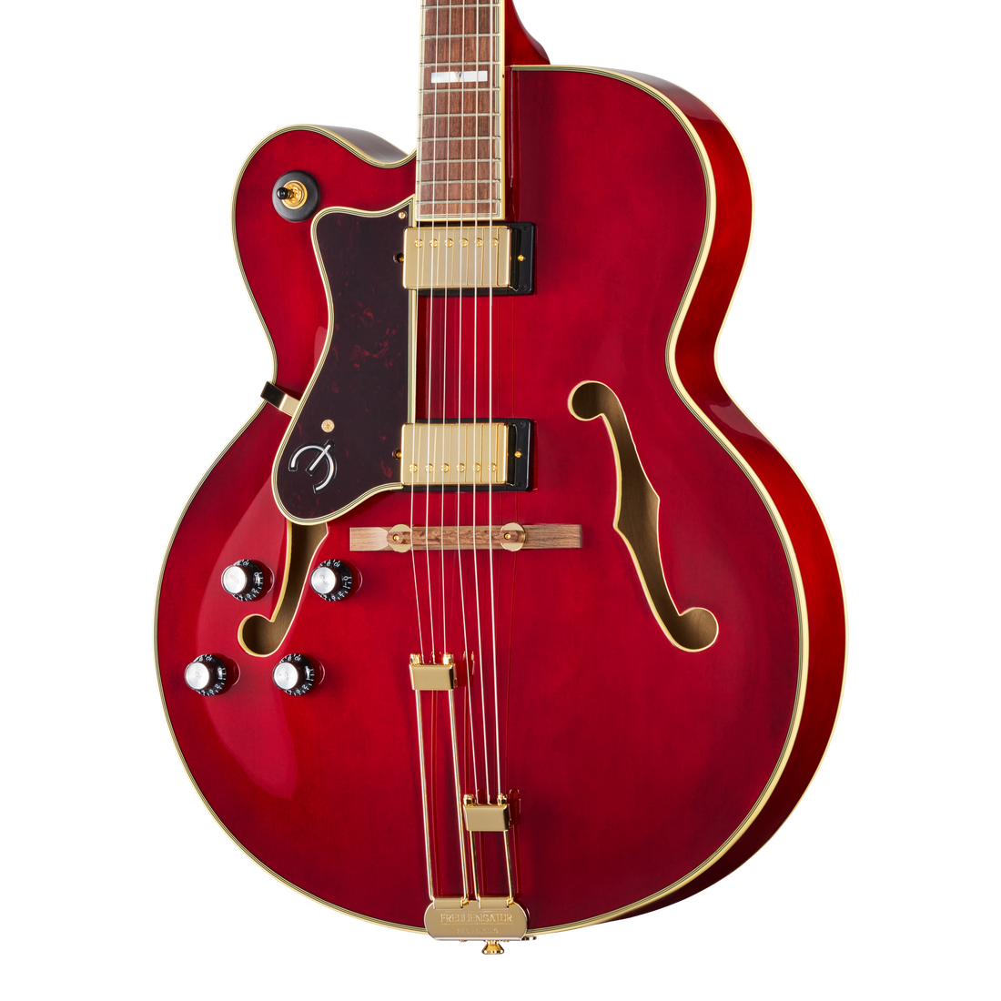 Epiphone Broadway with Rosewood Fretboard, Left-Handed, Wine Red Electric Guitar Epiphone