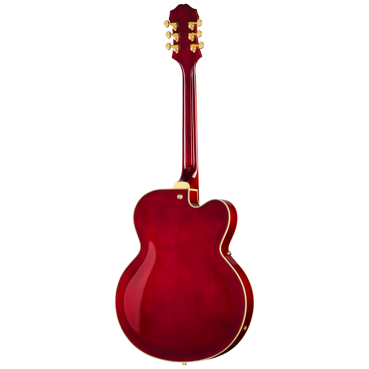 Epiphone Broadway with Rosewood Fretboard, Left-Handed, Wine Red Electric Guitar Epiphone