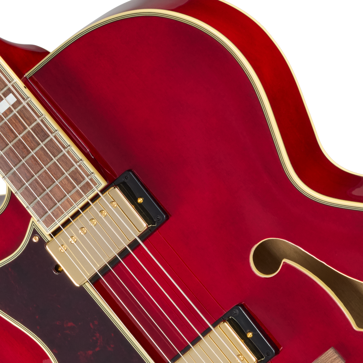Epiphone Broadway with Rosewood Fretboard, Left-Handed, Wine Red Electric Guitar Epiphone