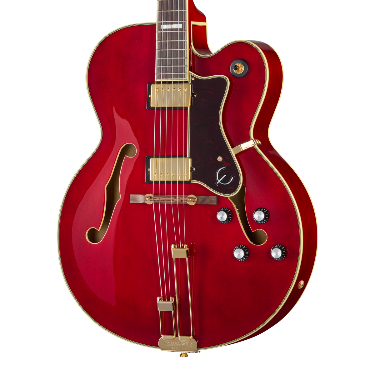 Epiphone Broadway with Rosewood Fretboard, Wine Red Electric Guitar Epiphone