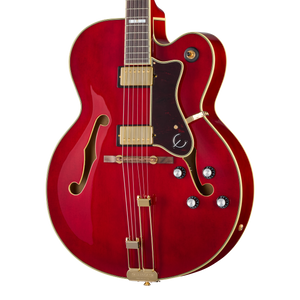 Epiphone Broadway with Rosewood Fretboard, Wine Red Electric Guitar Epiphone
