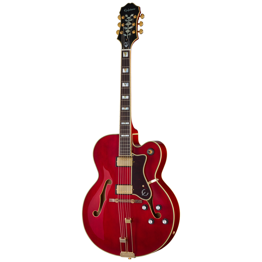 Epiphone Broadway with Rosewood Fretboard, Wine Red Electric Guitar Epiphone