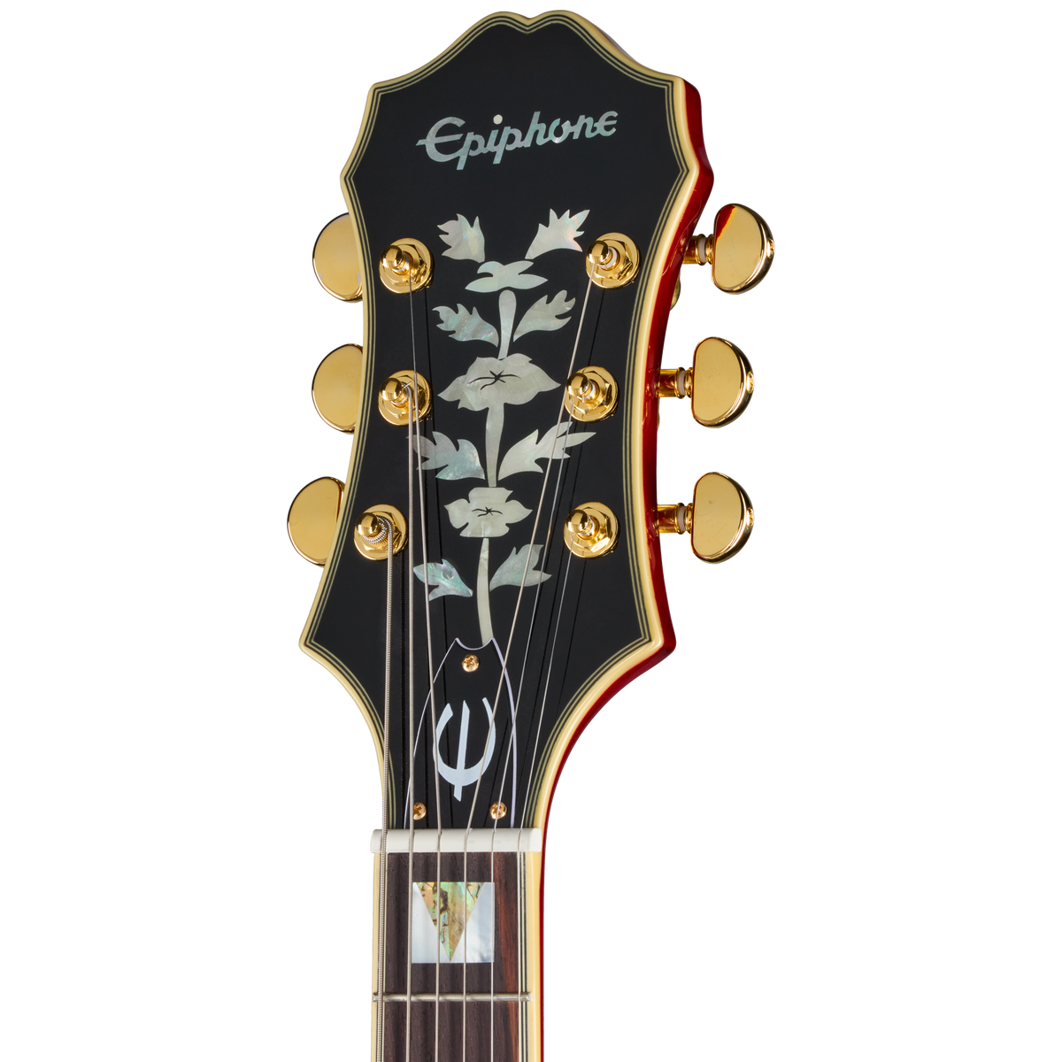 Epiphone Broadway with Rosewood Fretboard, Wine Red Electric Guitar Epiphone