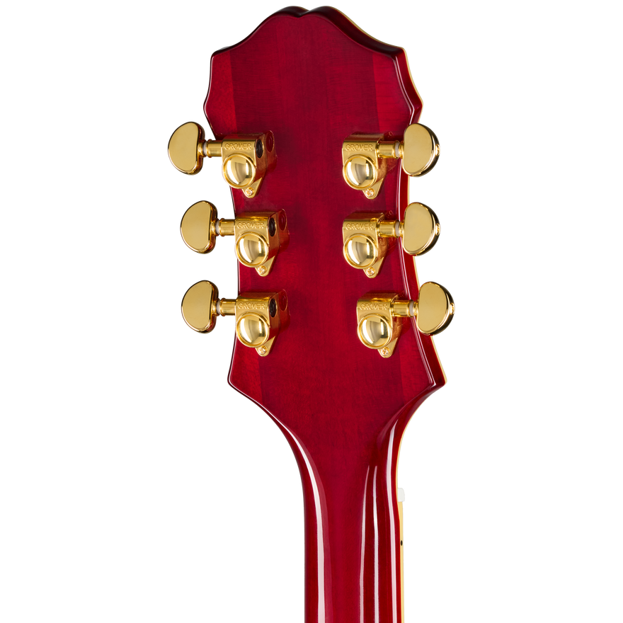 Epiphone Broadway with Rosewood Fretboard, Wine Red Electric Guitar Epiphone