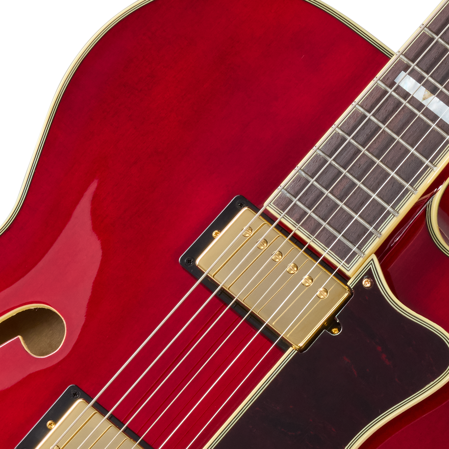 Epiphone Broadway with Rosewood Fretboard, Wine Red Electric Guitar Epiphone