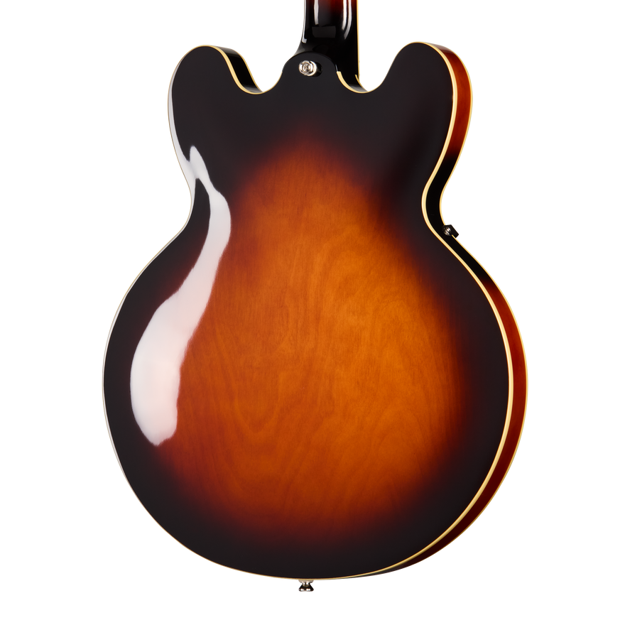 Epiphone Bonehead Riviera, Left-Handed, Dark Tobacco Sunburst Electric Guitar Epiphone