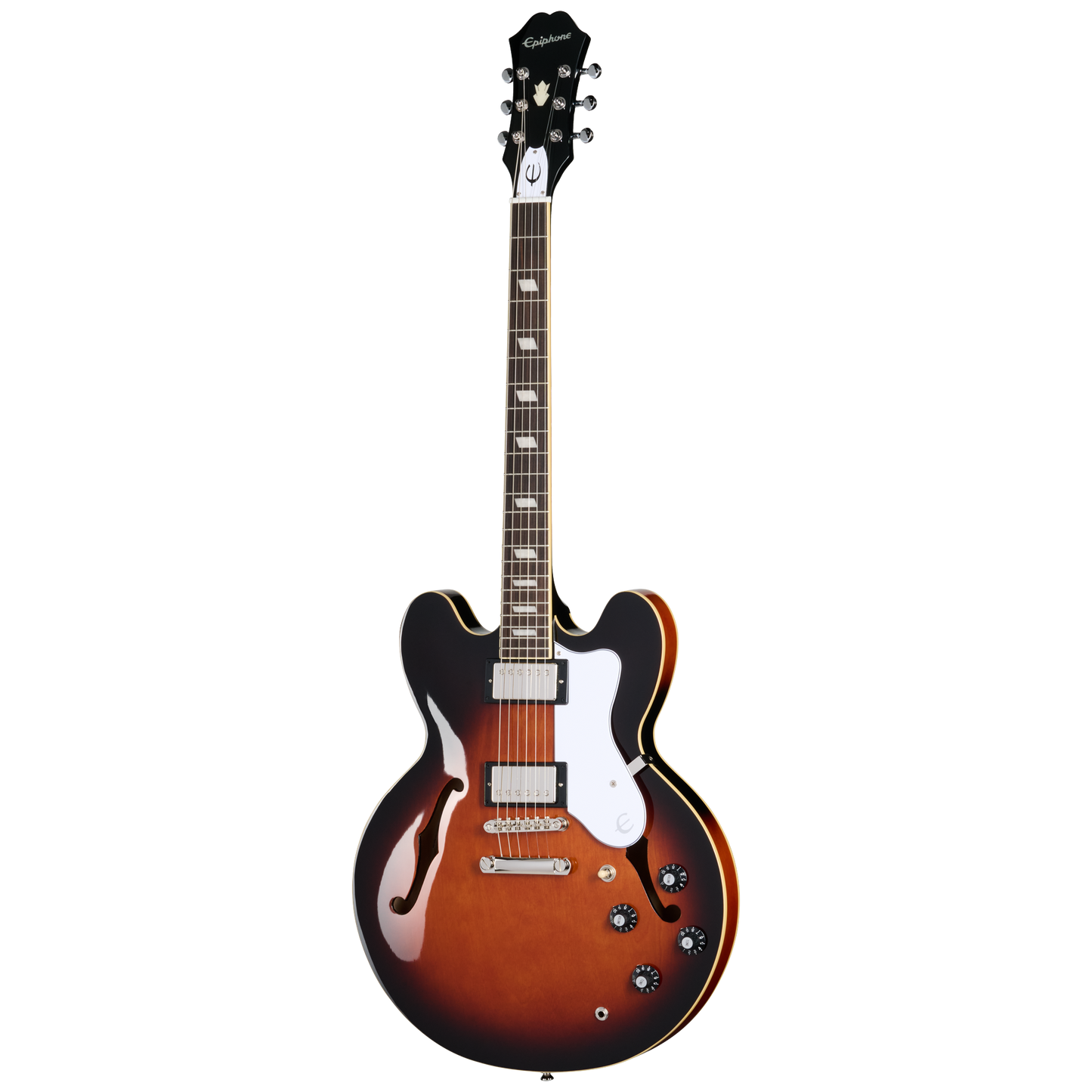 Epiphone Bonehead Riviera, Dark Tobacco Sunburst Electric Guitar Epiphone