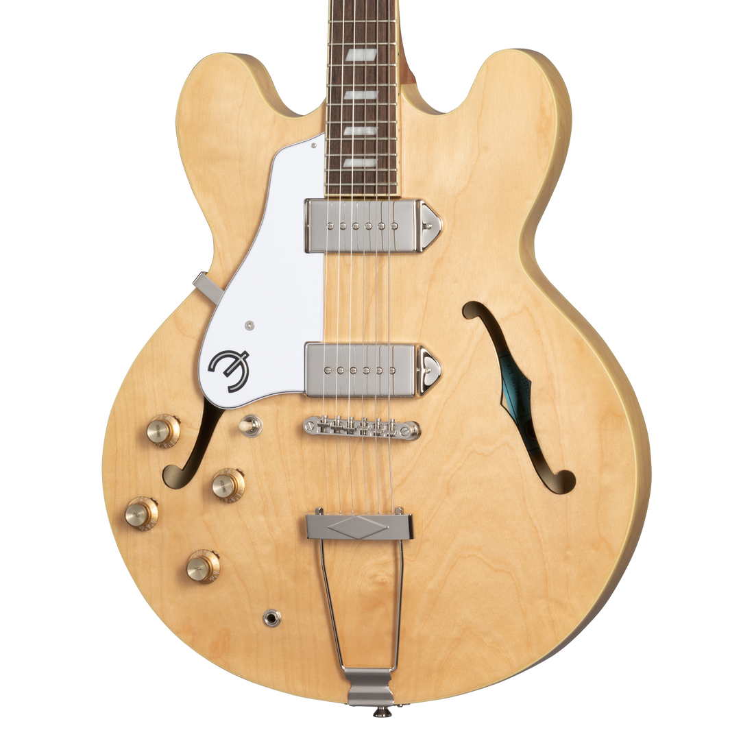 Epiphone Casino with Rosewood Fretboard, Left-Handed, Antique Natural Electric Guitar Epiphone