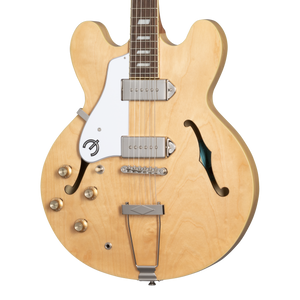 Epiphone Casino with Rosewood Fretboard, Left-Handed, Antique Natural Electric Guitar Epiphone