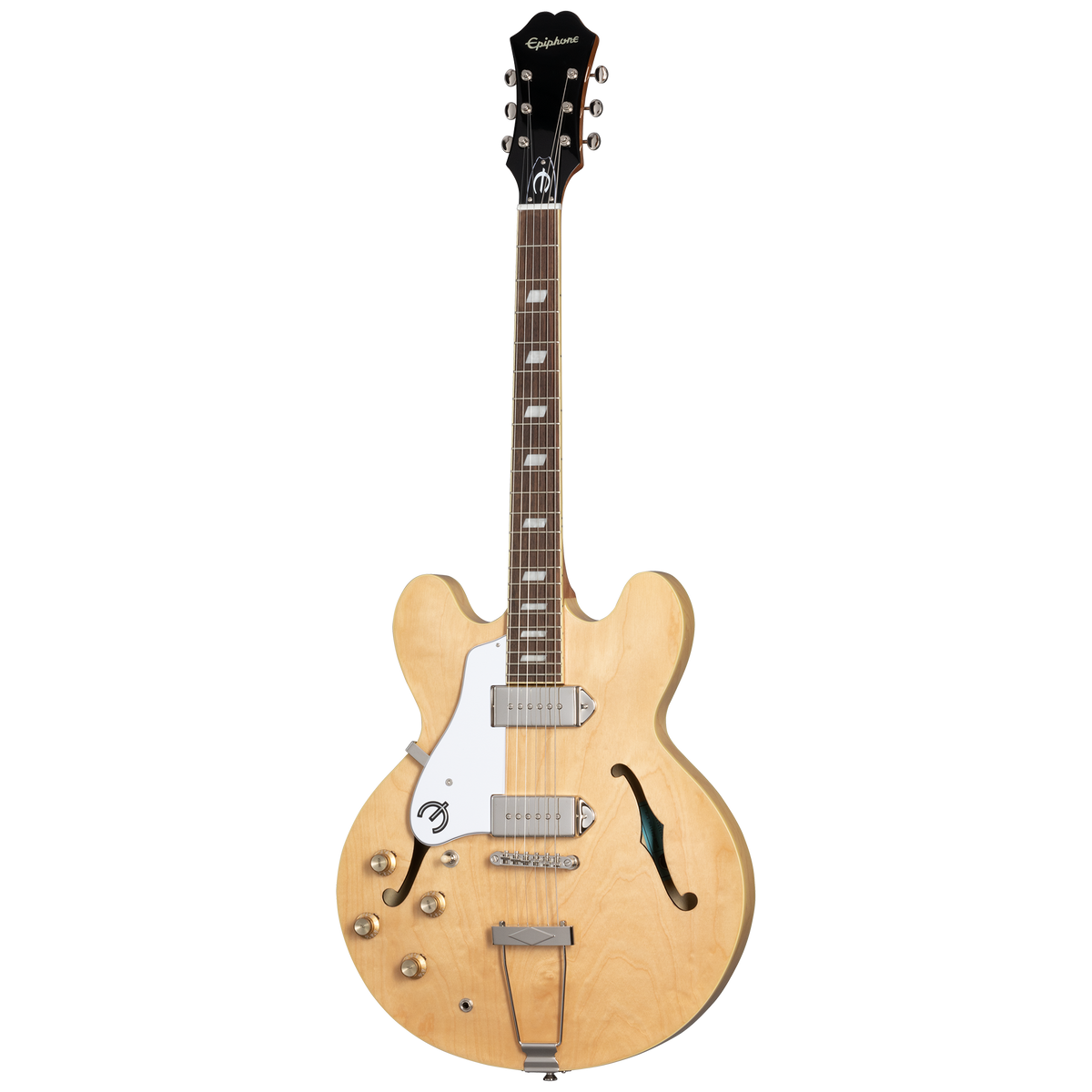 Epiphone Casino with Rosewood Fretboard, Left-Handed, Antique Natural Electric Guitar Epiphone