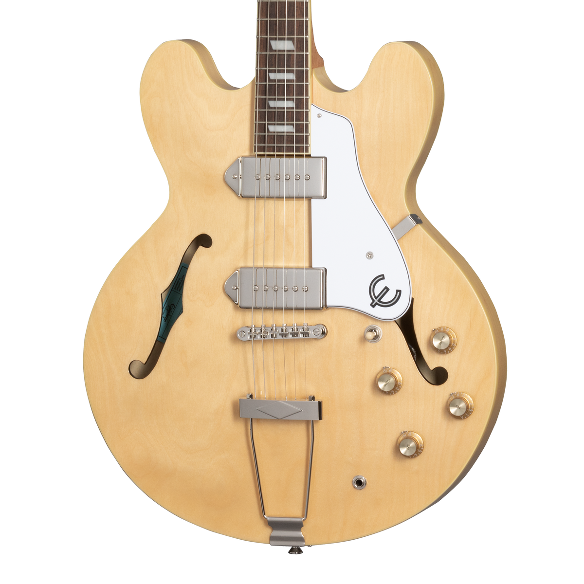 Epiphone Casino with Rosewood Fretboard, Antique Natural Electric Guitar Epiphone