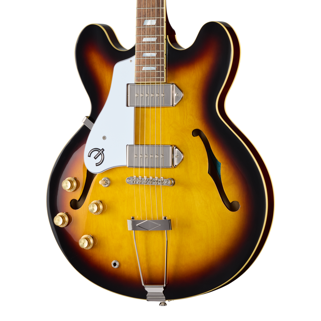 Epiphone Casino with Rosewood Fretboard, Left-Handed, Vintage Sunburst Electric Guitar Epiphone