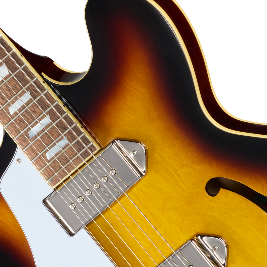 Epiphone Casino with Rosewood Fretboard, Left-Handed, Vintage Sunburst Electric Guitar Epiphone