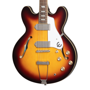 Epiphone Casino with Rosewood Fretboard, Vintage Sunburst Electric Guitar Epiphone