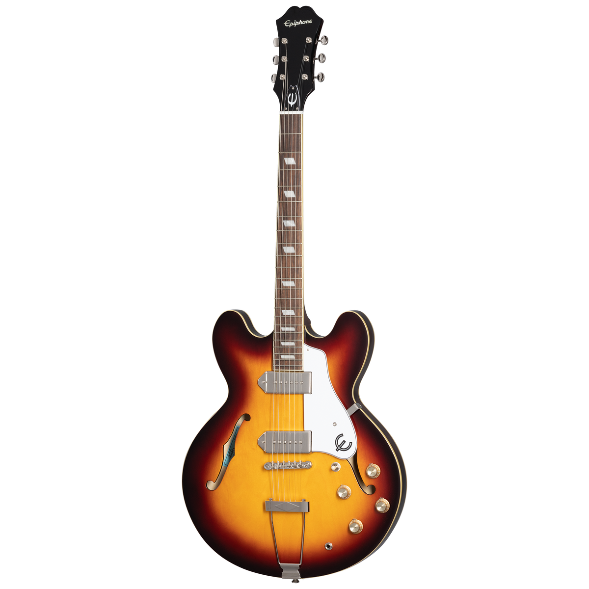 Epiphone Casino with Rosewood Fretboard, Vintage Sunburst Electric Guitar Epiphone