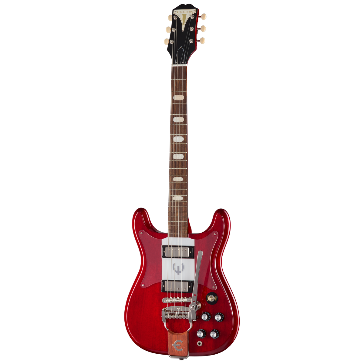 Epiphone Crestwood Custom with Rosewood Fretboard, Cherry Electric Guitar Epiphone