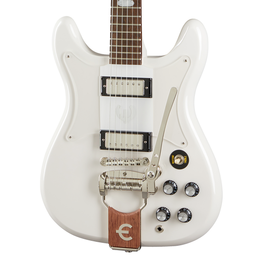 Epiphone Crestwood Custom, Polaris White Electric Guitar Epiphone