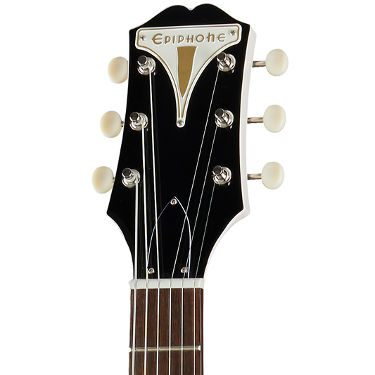 Epiphone Crestwood Custom, Polaris White Electric Guitar Epiphone