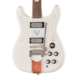 Epiphone Crestwood Custom with Rosewood Fretboard, Polaris White Electric Guitar Epiphone