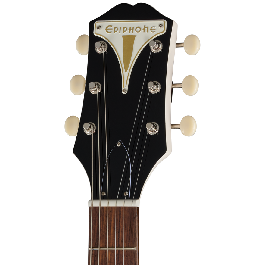 Epiphone Crestwood Custom with Rosewood Fretboard, Polaris White Electric Guitar Epiphone