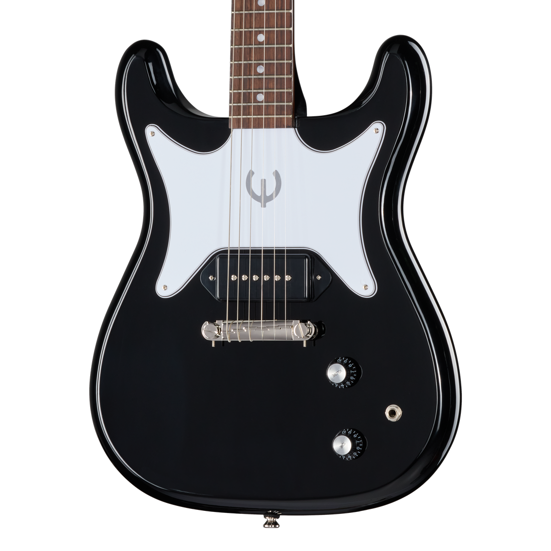 Epiphone Coronet with Rosewood Fretboard, Ebony Electric Guitar Epiphone