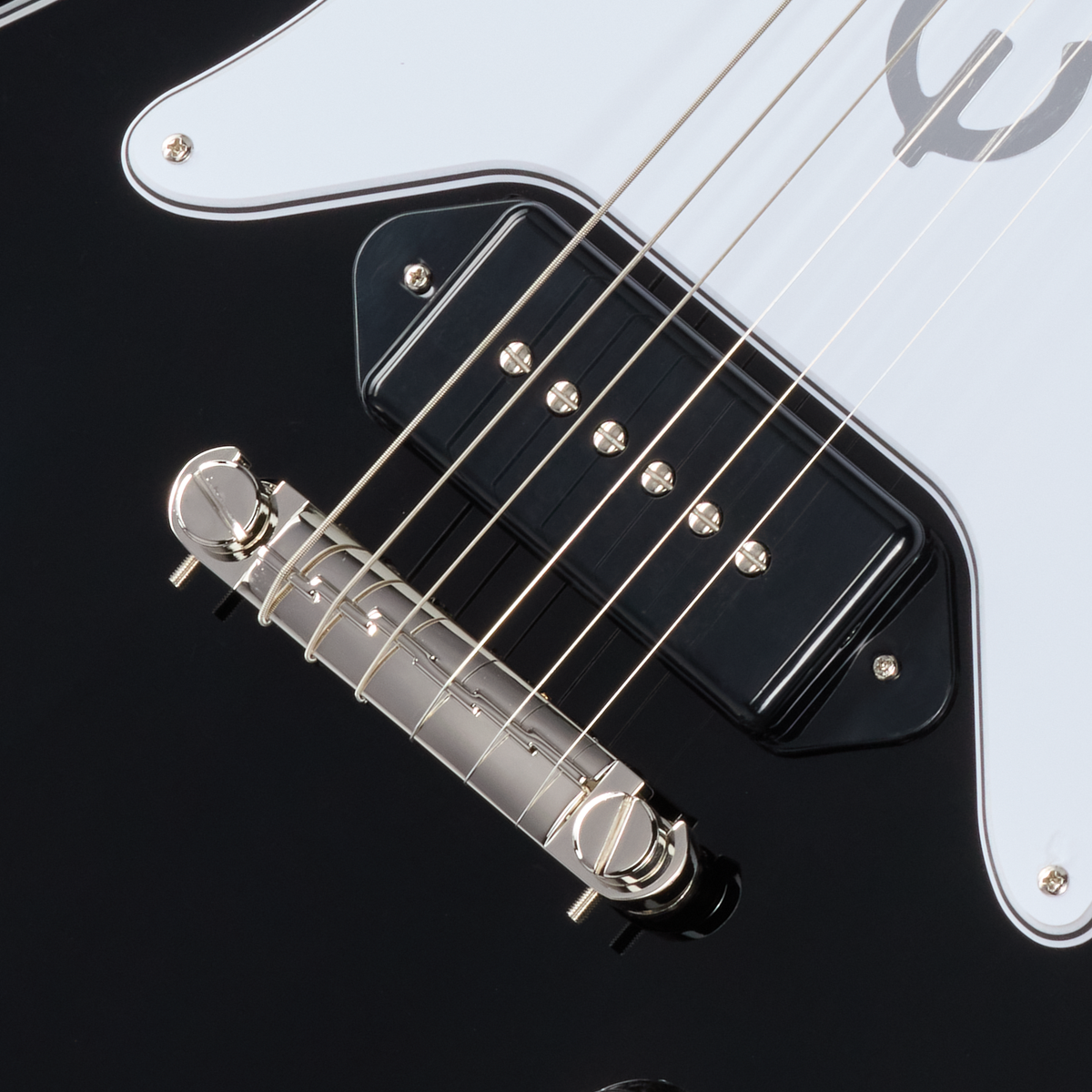 Epiphone Coronet with Rosewood Fretboard, Ebony Electric Guitar Epiphone