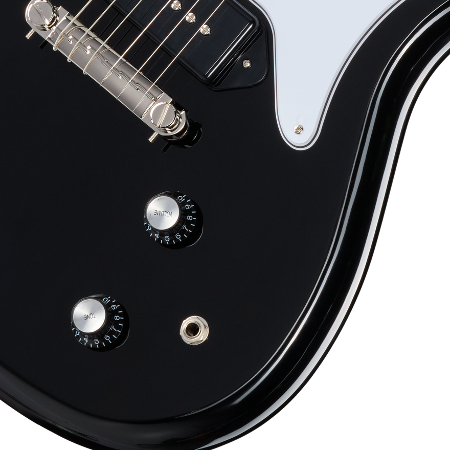 Epiphone Coronet with Rosewood Fretboard, Ebony Electric Guitar Epiphone