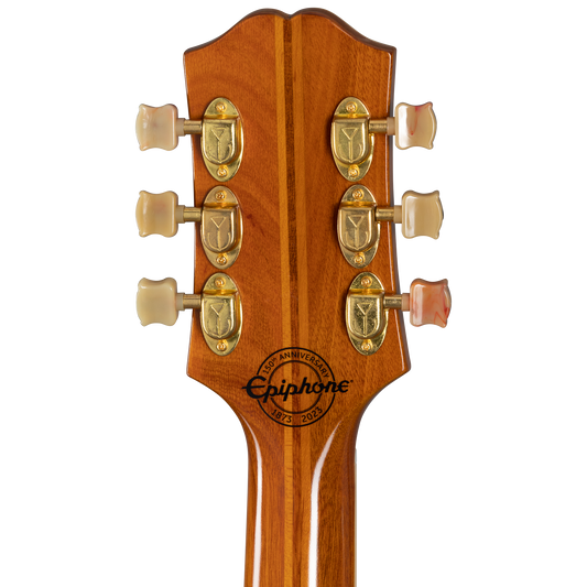 Epiphone 150th Anniversary Zephyr DeLuxe Regent, Aged Antique Natural Electric Guitar Epiphone