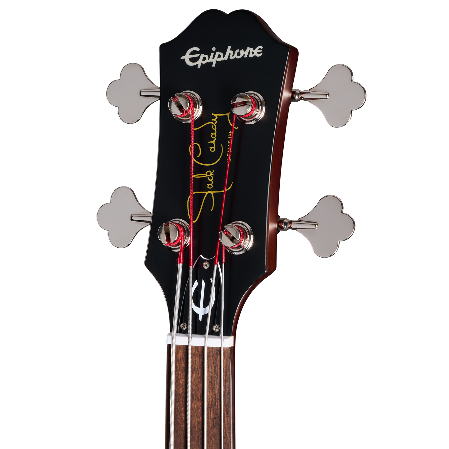 Epiphone Jack Casady Fretless Bass, Aged Royal Tan Electric Bass Epiphone