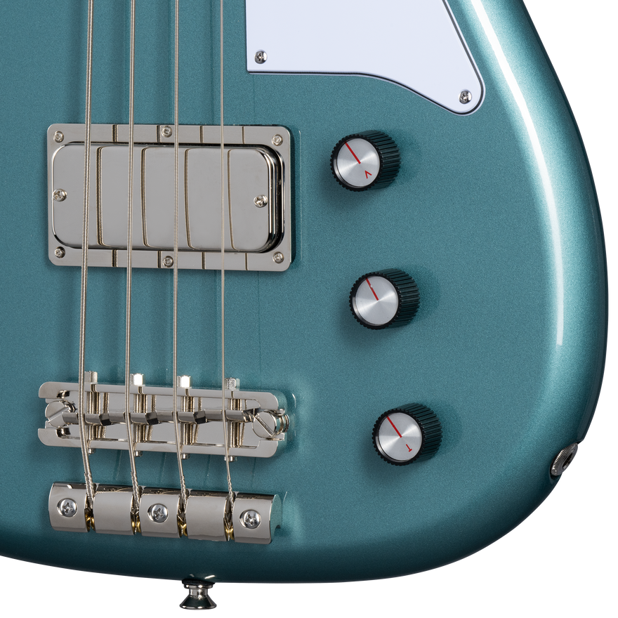 Epiphone Newport Bass, Pacific Blue Electric Bass Epiphone