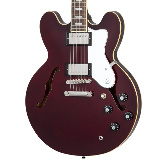 Epiphone Noel Gallagher Riviera, Dark Wine Red Electric Guitar Epiphone