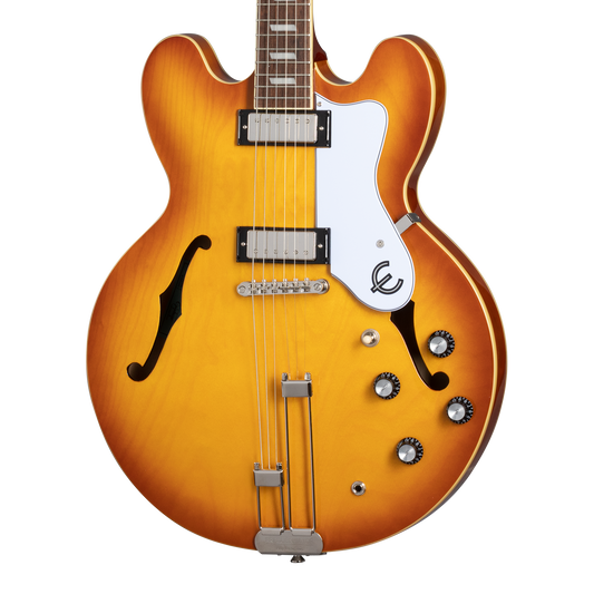 Epiphone Riviera with Rosewood Fretboard, Royal Tan Electric Guitar Epiphone