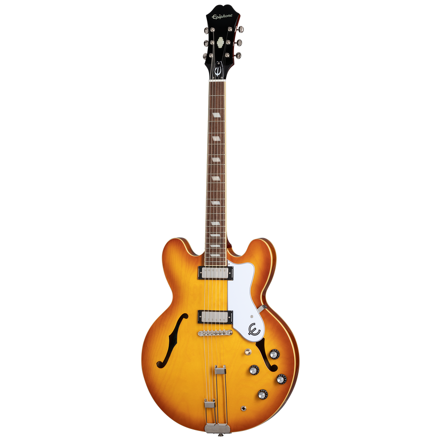 Epiphone Riviera with Rosewood Fretboard, Royal Tan Electric Guitar Epiphone