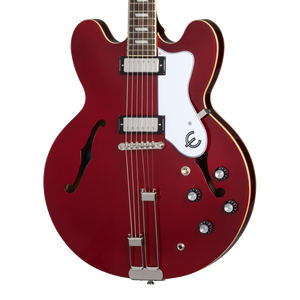 Epiphone Riviera with Rosewood Fretboard, Sparkling Burgundy Electric Guitar Epiphone