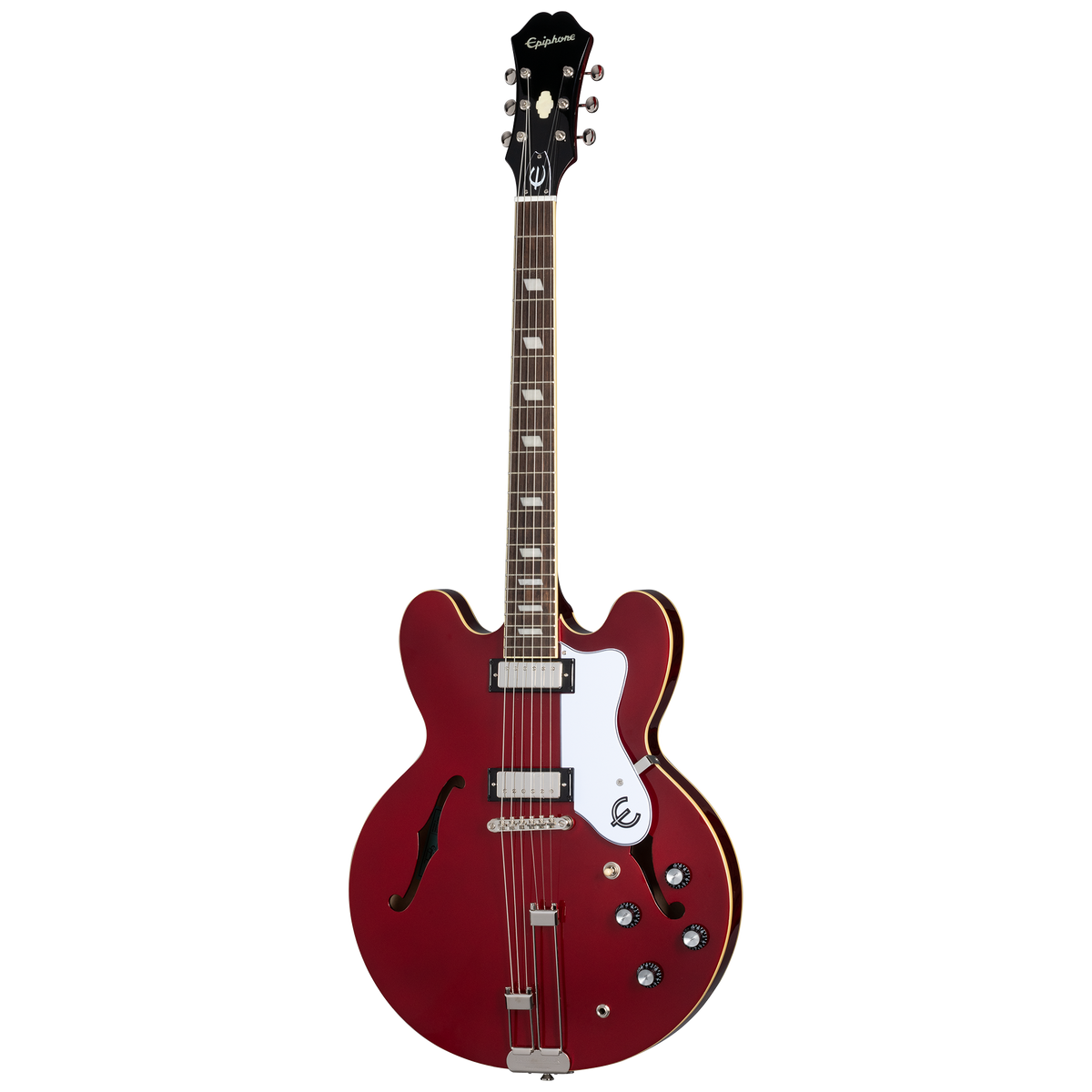 Epiphone Riviera with Rosewood Fretboard, Sparkling Burgundy Electric Guitar Epiphone